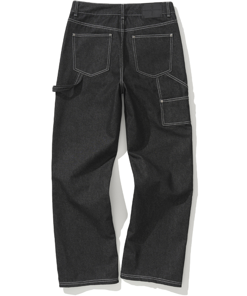 NOT4NERD(ノットフォーナード)の「Carpenter Flare Fit Denim Pants - Black(デニムパンツ・レディース・その他・MEDIUM/LARGE/X-LARGE)」の2枚目の写真