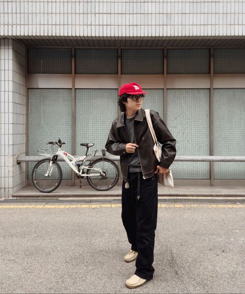 LEIRE（ルアール）の「ヴィンテージウォッシングレザージャケット[ブラウン]（ライダースジャケット・メンズ・その他・MEDIUM/LARGE/X-LARGE）」の7枚目の写真