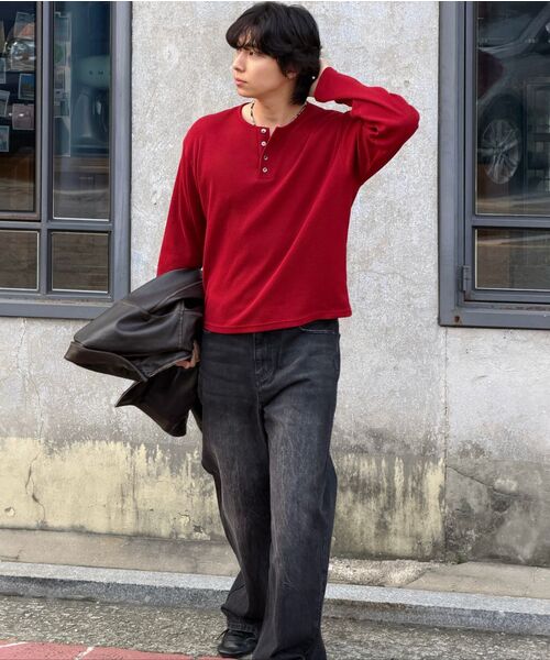 LEIRE（ルアール）の「ヴィンテージウォッシングレザージャケット[ブラウン]（ライダースジャケット・メンズ・その他・MEDIUM/LARGE/X-LARGE）」の9枚目の写真