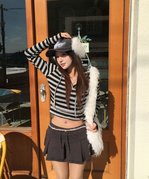 BLACKPURPLE(ブラックパープル)の「Pug Bag - White(ショルダーバッグ・レディース・ホワイト・FREE)」の9枚目の写真