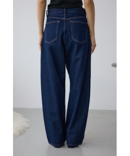 AZUL by moussy(アズールバイマウジー)の「【WEB限定】O/W ライトオンスカーブデニム ショート丈(デニムパンツ・レディース・ワンウォッシュ・23inch/24inch)」の7枚目の写真