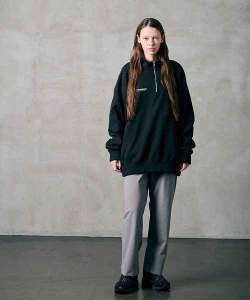VIRGOwearworks（ヴァルゴウェアワークス）の「HALF-ZIP REFLECT SWEAT（スウェット・メンズ・ホワイト/ブラック/グレー・2/3/4）」の16枚目の写真