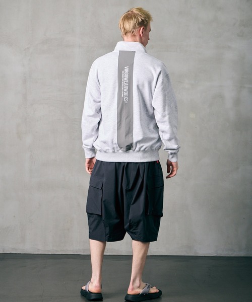 VIRGOwearworks（ヴァルゴウェアワークス）の「HALF-ZIP REFLECT SWEAT（スウェット・メンズ・ホワイト/ブラック/グレー・2/3/4）」の19枚目の写真