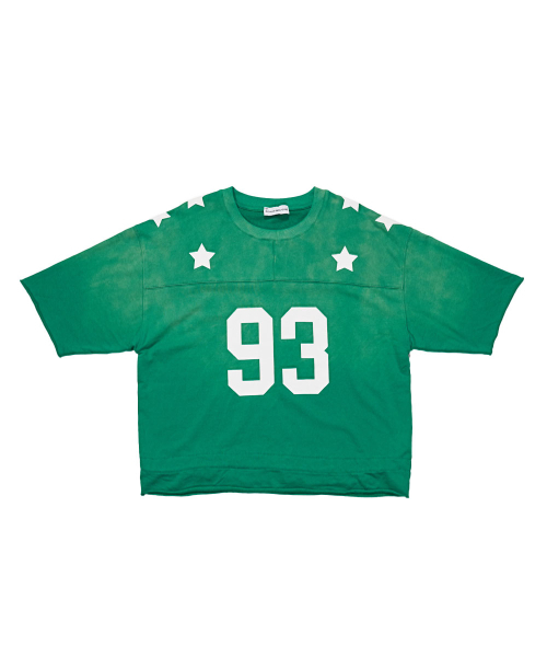 SCHISM INDUCING（スキズムインデューシング）の「FOOTBALL TEE GREEN（Tシャツ/カットソー・レディース・その他・MEDIUM/LARGE）」の20枚目の写真