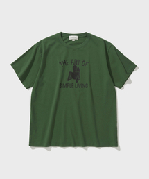 WASHED ART T-SHIRT (GREEN)