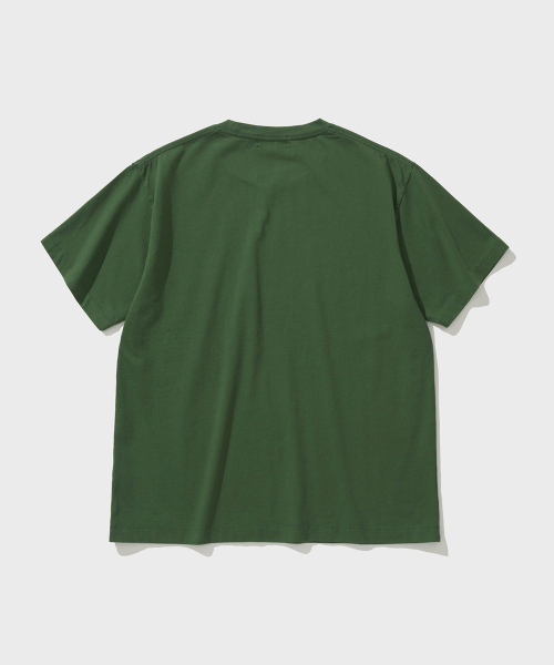 SHIRTER(シャーター)の「WASHED ART T-SHIRT (GREEN)(Tシャツ/カットソー・メンズ・その他・SMALL/MEDIUM/LARGE)」の2枚目の写真