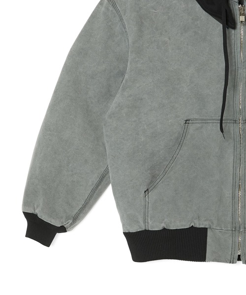 N.HOOLYWOOD COMPILE（N.ハリウッド コンパイル）の「HOODIE BLOUSON（ブルゾン・メンズ・ブルー/チャコール/ブラウン・40/38/36）」の6枚目の写真