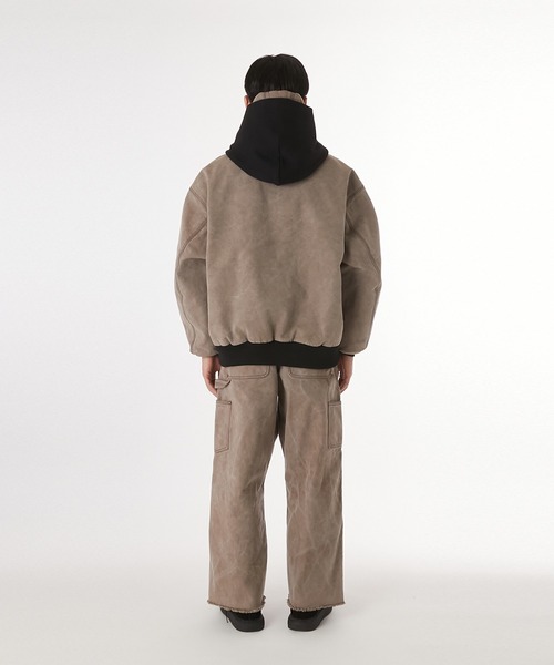 N.HOOLYWOOD COMPILE（N.ハリウッド コンパイル）の「HOODIE BLOUSON（ブルゾン・メンズ・ブルー/チャコール/ブラウン・40/38/36）」の14枚目の写真