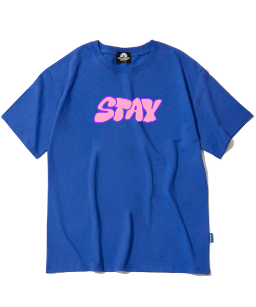 TRIPSHION(トリップション)の「ステイロゴTシャツ - ブルー(Tシャツ/カットソー・メンズ・その他・MEDIUM/LARGE/X-LARGE)」の1枚目の写真