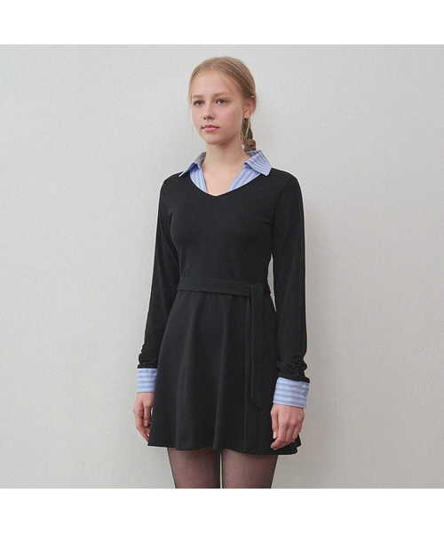 MICANE(ミケーネ)の「アロミニドレス-ストラップセットアップ(ワンピース・レディース・ブラック/チャコール・SMALL/MEDIUM/LARGE/X-LARGE/XX-LARGE)」の1枚目の写真