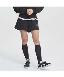 CLEVER FIELD（クレバーフィールド）の「リボンクレバー ハーフスウェットパンツ_ブラック（その他パンツ）」