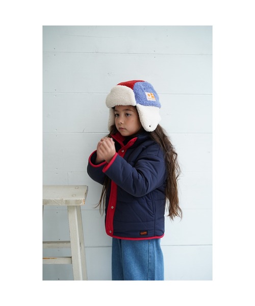 Catchup（ケチャップ）の「ボアキャップ（ニットキャップ/ビーニー・キッズ・オレンジ/ブルー・フリー）」の3枚目の写真