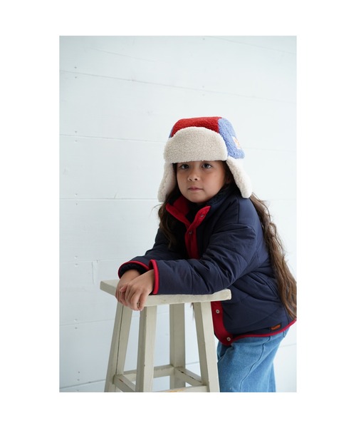 Catchup（ケチャップ）の「ボアキャップ（ニットキャップ/ビーニー・キッズ・オレンジ/ブルー・フリー）」の14枚目の写真