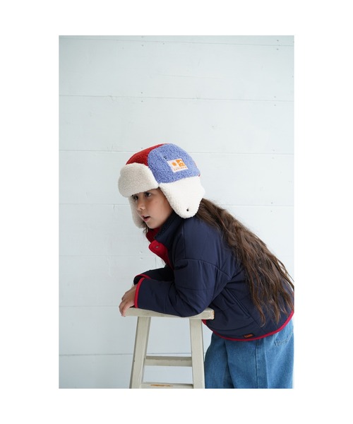 Catchup（ケチャップ）の「ボアキャップ（ニットキャップ/ビーニー・キッズ・オレンジ/ブルー・フリー）」の16枚目の写真