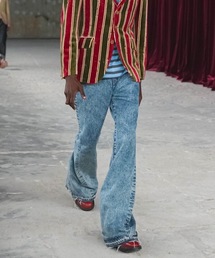 JUNYA WATANABE MAN（ジュンヤワタナベマン）の「BOOTS CUT BLEACH DENIM（デニムパンツ）」