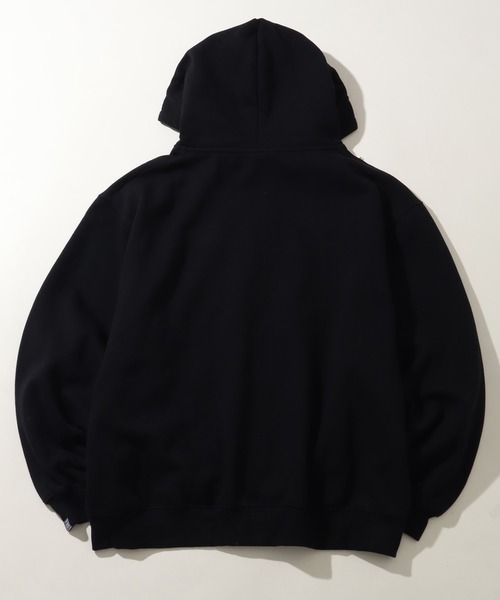 VISION STREET WEAR(ヴィジョンストリートウェア)の「【VISION STREET WEAR/ヴィジョンストリートウェア】Felt Arch ZIP Hoodie/フェルト パッチワークロゴ 配色 パーカー フーディー(パーカー・メンズ・グリーン系その他/ブラック/ライトグレー・L/M/LL)」の14枚目の写真