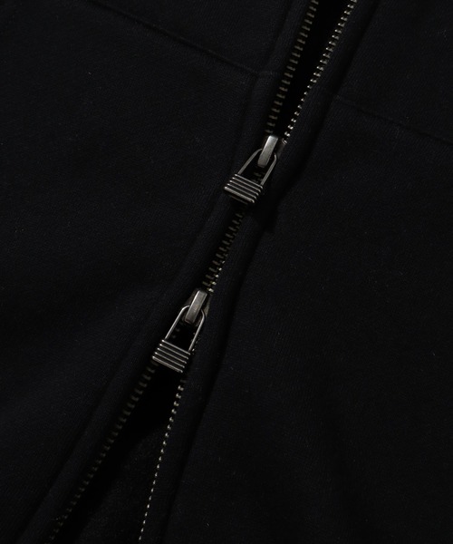 VISION STREET WEAR(ヴィジョンストリートウェア)の「【VISION STREET WEAR/ヴィジョンストリートウェア】Felt Arch ZIP Hoodie/フェルト パッチワークロゴ 配色 パーカー フーディー(パーカー・メンズ・グリーン系その他/ブラック/ライトグレー・L/M/LL)」の21枚目の写真