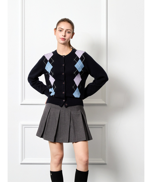 NITINA(ニティナ)の「ウールブレンドプリーツスカート M/GY(スカート・レディース・その他・SMALL/MEDIUM/LARGE)」の2枚目の写真