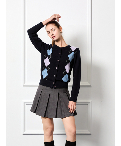 NITINA(ニティナ)の「ウールブレンドプリーツスカート M/GY(スカート・レディース・その他・SMALL/MEDIUM/LARGE)」の3枚目の写真