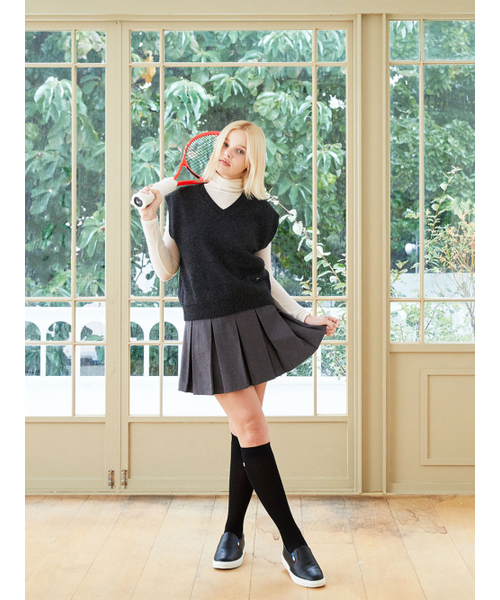 NITINA(ニティナ)の「ウールブレンドプリーツスカート M/GY(スカート・レディース・その他・SMALL/MEDIUM/LARGE)」の7枚目の写真