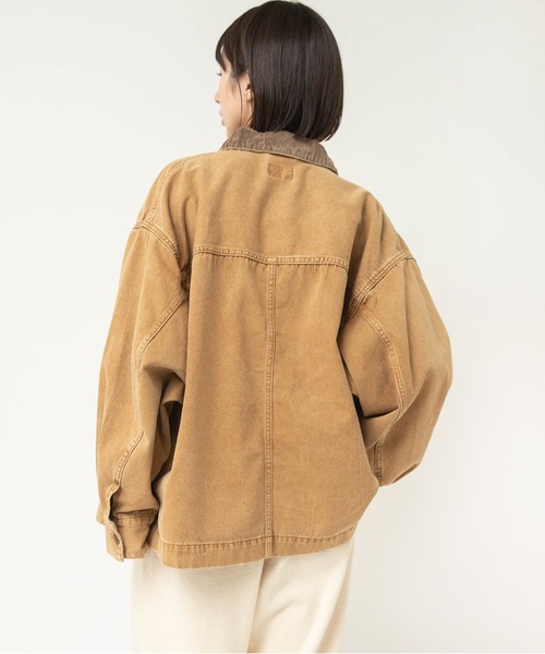 RNA-N(アールエヌエーエヌ)の「J2178 デトロイトジャケット(デニムジャケット・レディース・キャメル・FREE)」の5枚目の写真