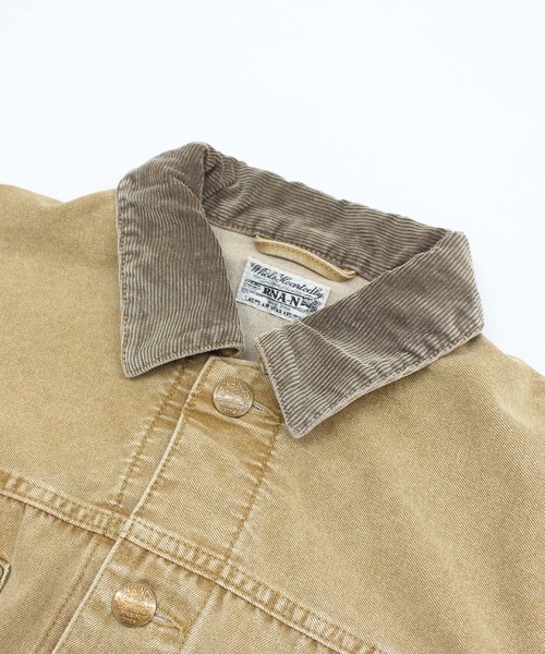 RNA-N(アールエヌエーエヌ)の「J2178 デトロイトジャケット(デニムジャケット・レディース・キャメル・FREE)」の10枚目の写真