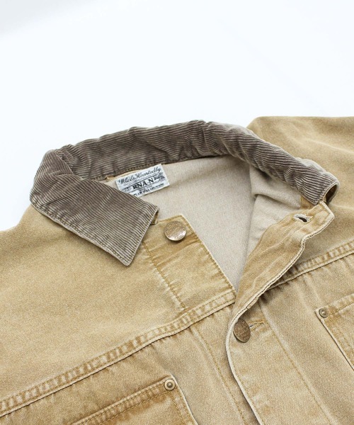 RNA-N(アールエヌエーエヌ)の「J2178 デトロイトジャケット(デニムジャケット・レディース・キャメル・FREE)」の11枚目の写真