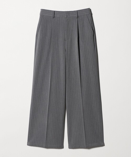 UNITED ARROWS ストライプスラックス Lサイズ 起毛 AW UNITED ARROWS