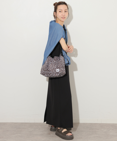 Drifter（ドリフター）の「《WEB限定追加2》【Drifter/ドリフター】CARRY ALL BAG レオパード（ショルダーバッグ・レディース・ブラック系その他/ホワイト×ホワイト・FREE）」の10枚目の写真