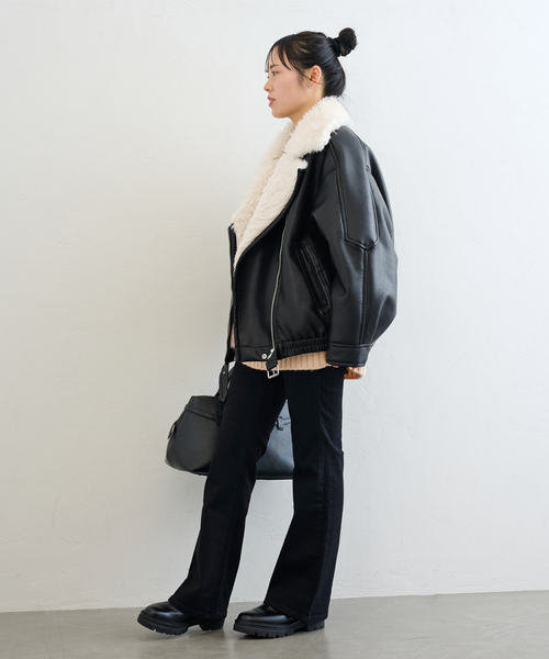 セール】FAKESHEARLING B3.5 RIDERS（ブルゾン）｜U by SPICK&SPAN