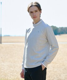 adabat（アダバット）の「ロゴエンボススウェットプルオーバー（スウェット）」