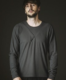 NO ID.（ノーアイディ）の「【NO ID.】Irregular Neck Pullover / イレギュラー ネック プルオーバー（Tシャツ/カットソー）」