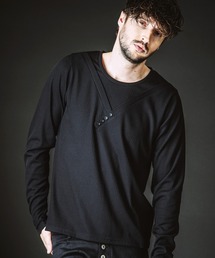 NO ID. | 【NO ID.】Irregular Neck Pullover / イレギュラー ネック プルオーバー(Tシャツ/カットソー)