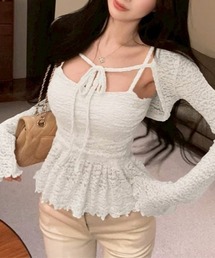 almo（アルモ）の「【LAMPOON】レースボレロアンサンブル（アンサンブル）」