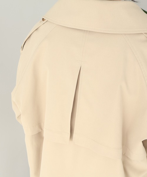 AMERICAN HOLIC（アメリカンホリック）の「ショートトレンチコート（トレンチコート・レディース・ライトカーキ/ベージュ・L/M）」の13枚目の写真