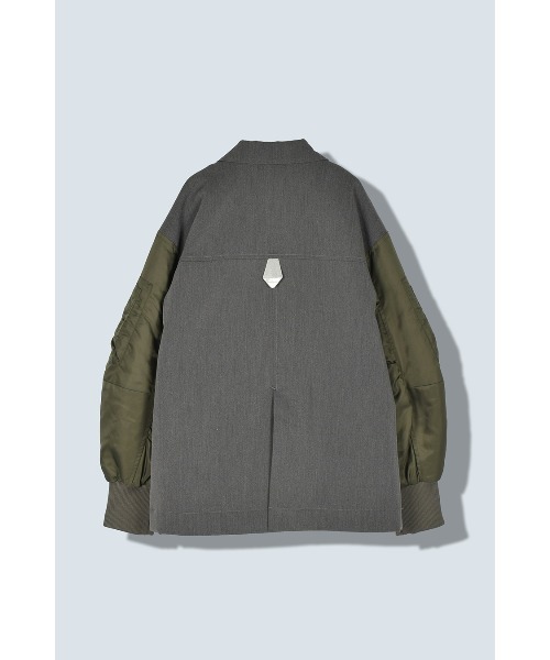 MA-1 DOCKING JK（テーラードジャケット）｜OMMO（オーエムエムオー