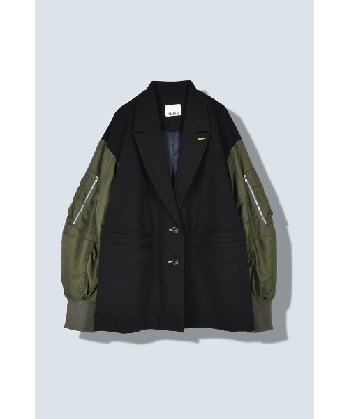 ジャケット・アウター MA-1 DOCKING JK MA-1 DOCKING JK（テーラードジャケット）｜OMMO（オーエムエムオー
