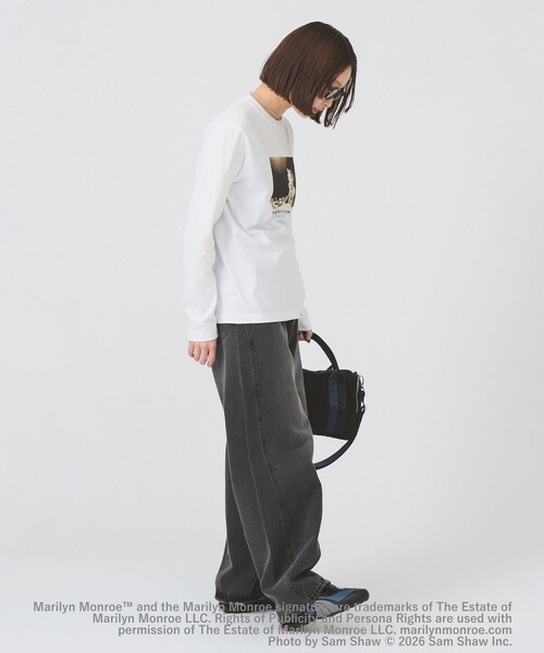 Ray BEAMS（レイビームス）の「【別注】GOOD ROCK SPEED / Marilyn Monroe ロングスリーブ Tシャツ（Tシャツ/カットソー・レディース・ホワイト系その他2/ホワイト・ONE SIZE）」の11枚目の写真
