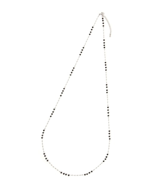 GLOBAL WORK（グローバルワーク）の「ステンレスカラーガラスネックレス/634182（ネックレス・レディース・イエロー/ブラック/オレンジ/ライトグリーン/グレー・FREE）」の6枚目の写真