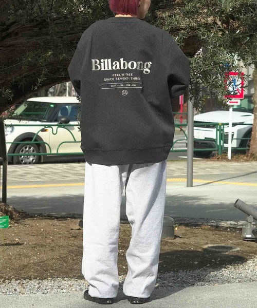 BILLABONG（ビラボン）の「BILLABONG メンズ TITLE トレーナー 【2026年春夏モデル】（スウェット・メンズ・スミクロ/オートミール/グレー・LARGE/MEDIUM/X-LARGE）」の5枚目の写真