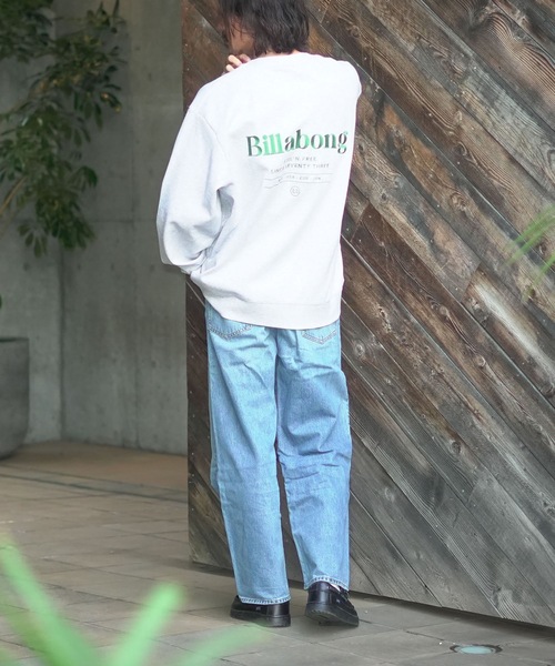 BILLABONG（ビラボン）の「BILLABONG メンズ TITLE トレーナー 【2026年春夏モデル】（スウェット・メンズ・スミクロ/オートミール/グレー・LARGE/MEDIUM/X-LARGE）」の10枚目の写真