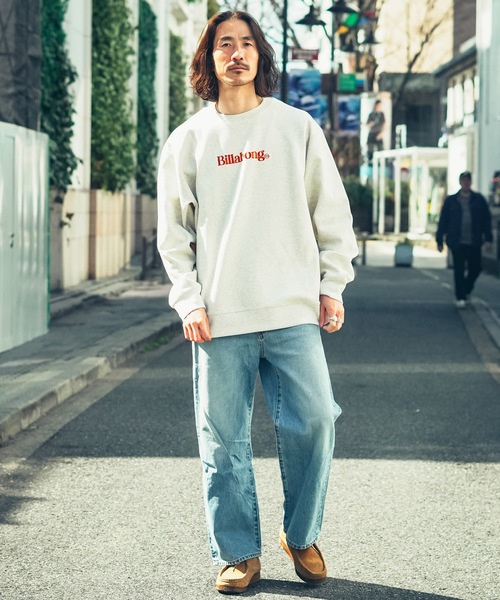 BILLABONG（ビラボン）の「BILLABONG メンズ TITLE トレーナー 【2026年春夏モデル】（スウェット・メンズ・スミクロ/オートミール/グレー・LARGE/MEDIUM/X-LARGE）」の19枚目の写真