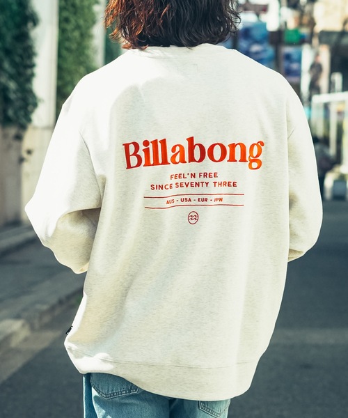 BILLABONG（ビラボン）の「BILLABONG メンズ TITLE トレーナー 【2026年春夏モデル】（スウェット・メンズ・スミクロ/オートミール/グレー・LARGE/MEDIUM/X-LARGE）」の14枚目の写真