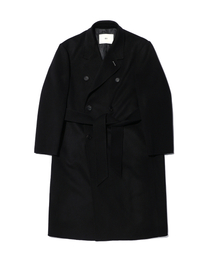 IEY（アイイーワイ）の「HANDMADE DOUBLE COAT Black（チェスターコート）」