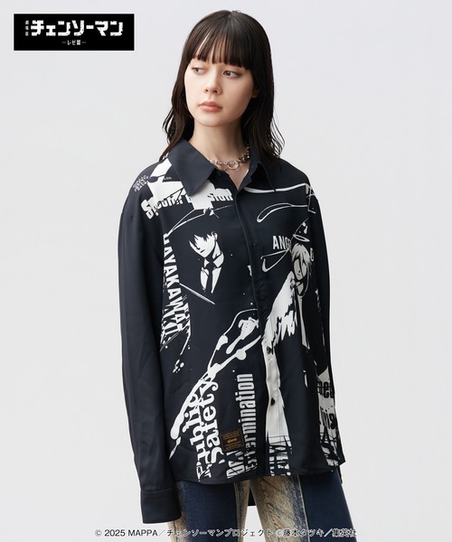 glamb（グラム）の「Aki & Angel Devil Shirt / アキアンドエンジェルデビルシャツ（シャツ/ブラウス・メンズ・ブラック・M/L/XL）」の7枚目の写真