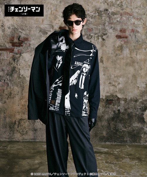 glamb（グラム）の「Aki & Angel Devil Shirt / アキアンドエンジェルデビルシャツ（シャツ/ブラウス・メンズ・ブラック・M/L/XL）」の10枚目の写真