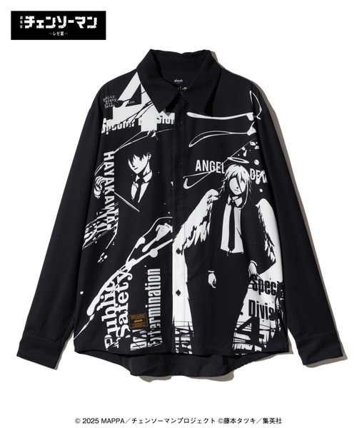 glamb（グラム）の「Aki & Angel Devil Shirt / アキアンドエンジェルデビルシャツ（シャツ/ブラウス・メンズ・ブラック・M/L/XL）」の2枚目の写真