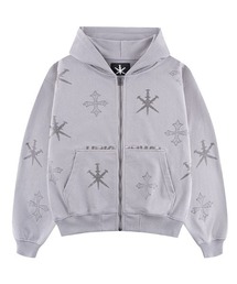 パーカー（グレー/灰色系・ビジュー）ファッション通販 - ZOZOTOWN