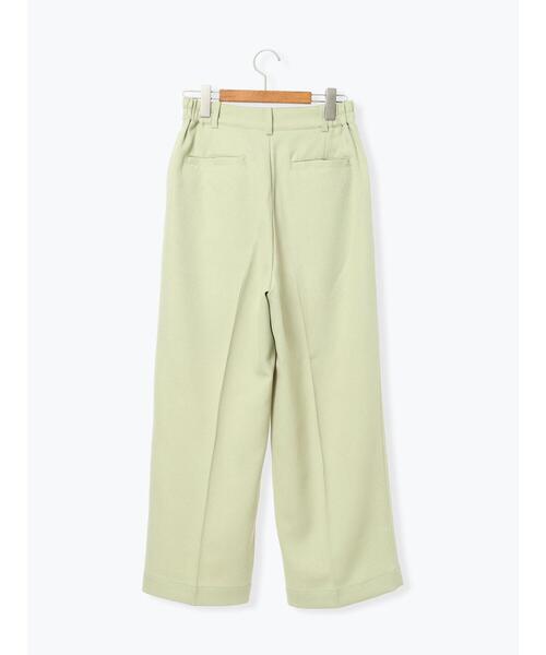 Lugnoncure（ルノンキュール）の「ウエストタックセンタープレスワイドパンツ（その他パンツ・レディース・グリーン/ベージュ/ブラック・F）」の10枚目の写真