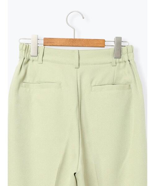Lugnoncure（ルノンキュール）の「ウエストタックセンタープレスワイドパンツ（その他パンツ・レディース・グリーン/ベージュ/ブラック・F）」の14枚目の写真